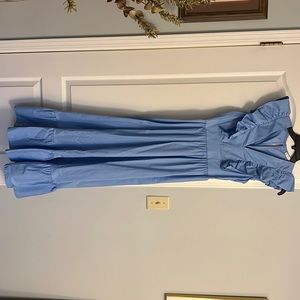 Karlie light blue maxi dress